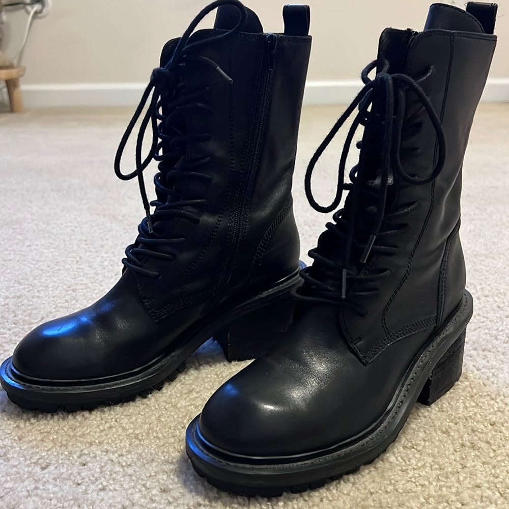Jeffrey Campbell Lace Up Boots